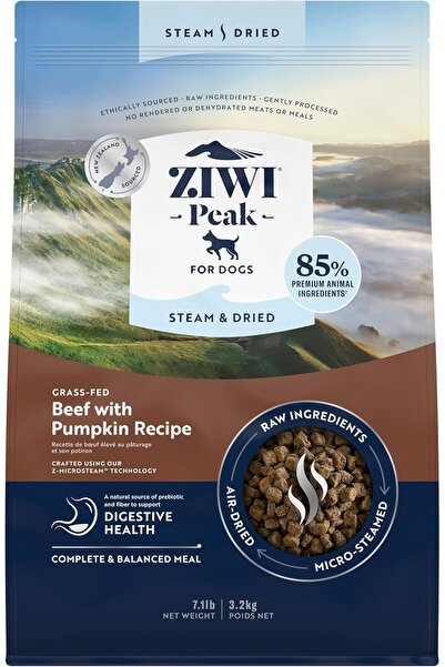 ZIWI Peak Steam & Dried Beef Recipe Dry Dog Food 3.2KG