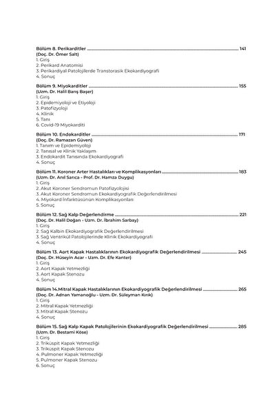 Kongre Kitabevi Kritik Hastada Acil Ekokardiyografi Uygulama Kitabı