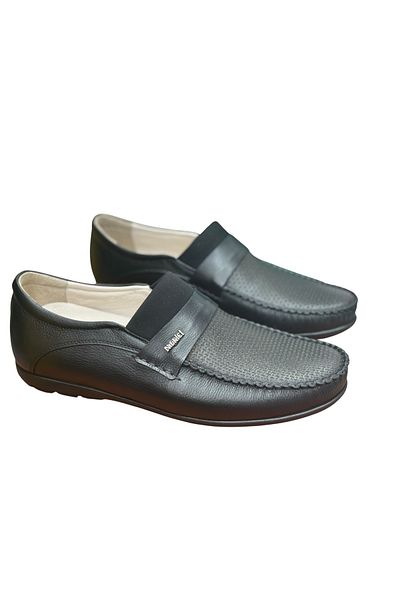 erenimstore Genuine Leather Laceless Men's Rok Shoes
