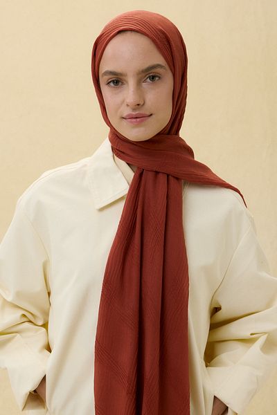 SOFT AKSESUAR Lilyum Tassel Cotton Shal