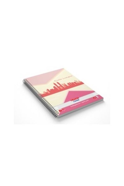 Herlitz Spiral Notebook A5, Color Multicolor, Material Paper, 70 Sheets, Ruled Format, Economic