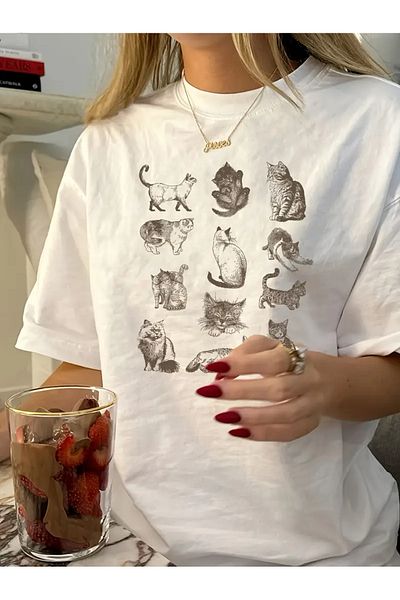 sole stories Premium Oversize Cut Short Sleeve Printed T-Shirt