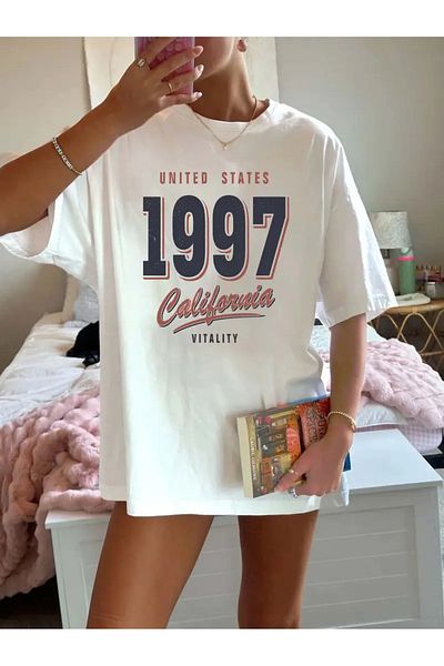 sole stories Premium Oversize Cut Short Sleeve Printed T-Shirt