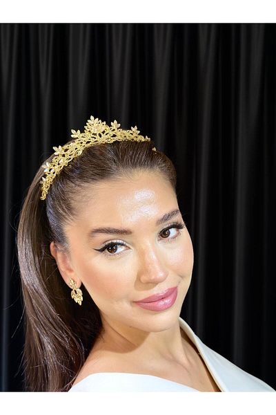 BEYOĞLU NİŞANTAŞI Lina Model Crystal Crown