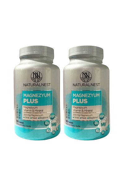 Naturalnest Magnesium Plus 90 Tablets (2 Pieces)