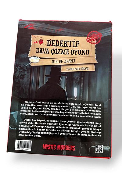 TAKIŞTIR Detective Murder Solving Game - Murder in the Hotel