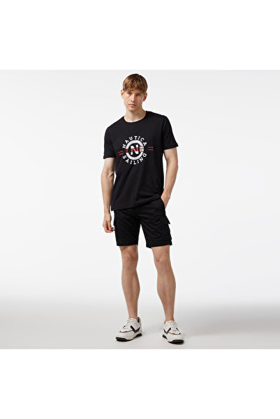 Nautica Erkek Siyah Bermuda