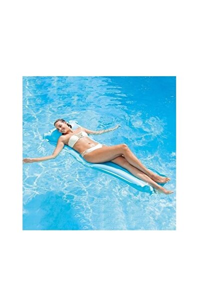 Intex Inflatable Mattress, Intex, 183 cm x 69 cm, blue