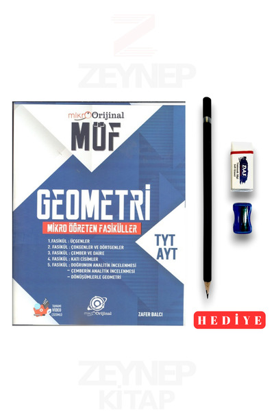 Orijinal Yayınları TYT AYT Geometri Mikro Öğreten Fasiküller MikroOrijinal MÖ...