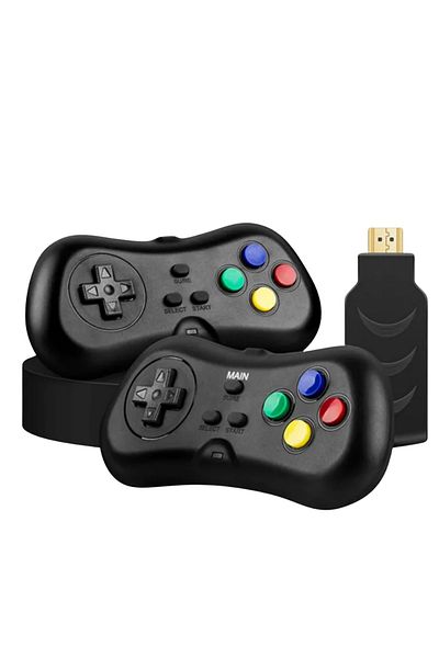 Blasko Wireless retro game console 620 games, 2 controllers, USB TV compatible