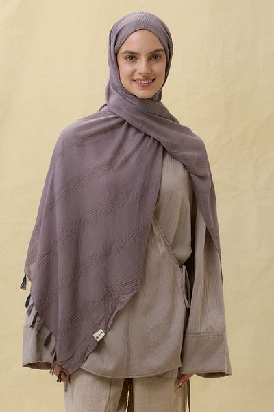 SOFT AKSESUAR Lilyum Tassel Cotton Shal