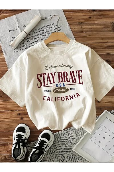 sole stories Premium Oversize Cut Short Sleeve Printed T-Shirt