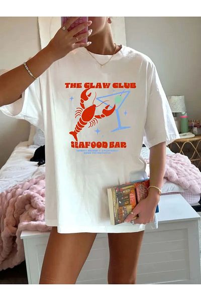sole stories Premium Oversize Cut Short Sleeve Printed T-Shirt