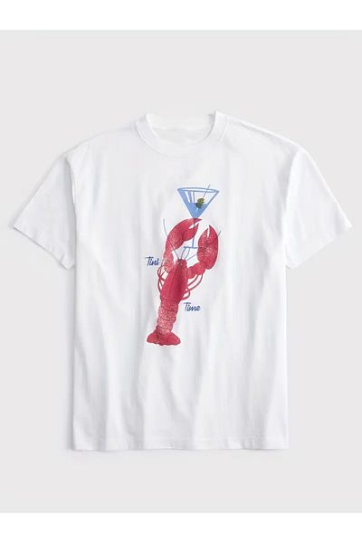 sole stories Premium Oversize Cut Short Sleeve Printed T-Shirt