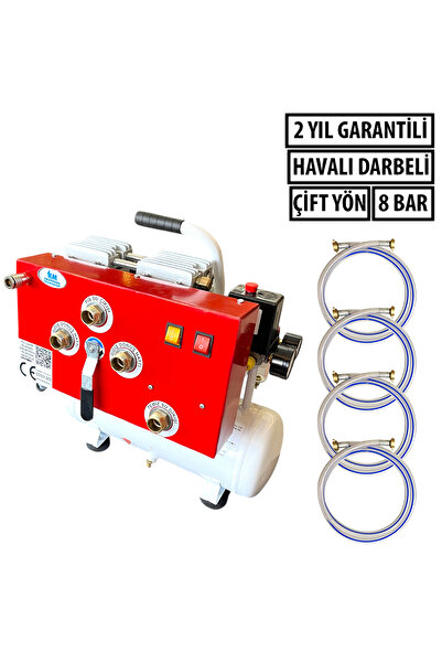 Kammak Petek Temizleme Makinası AirPro-Mini Çift Yönlü Havalı Darbeli Kompresörlü
