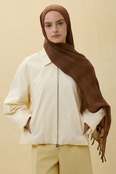 SOFT AKSESUAR Lilyum Tassel Cotton Shal