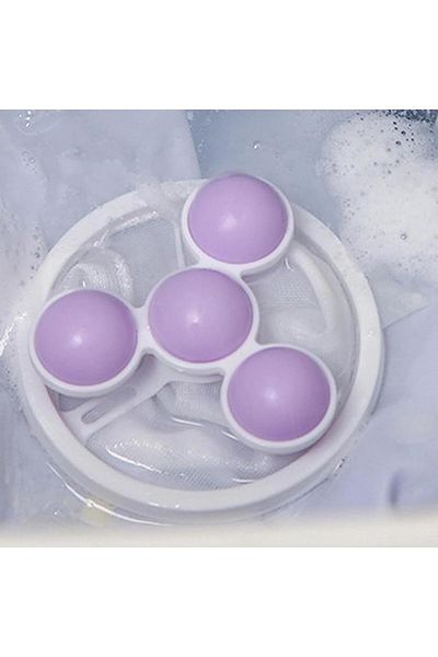 SUNUP Sn-26621 Washable Purple Dust Lint Collector for Multifunctional Washing Machine