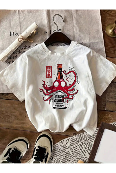 Jose Clothing Premium Oversize Kesim Kısa Kollu Baskılı T-shirt