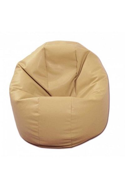 Pufrelax Fotoliu Relaxo, Material Piele ecologica - Nude