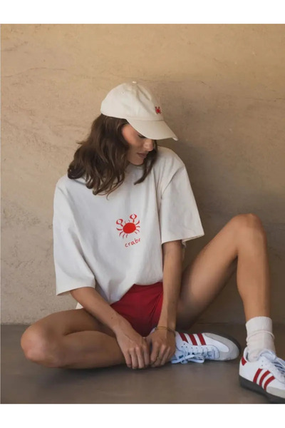 Jose Clothing تي شيرت مطبوع بأكمام قصيرة ومقاس كبير ممتاز