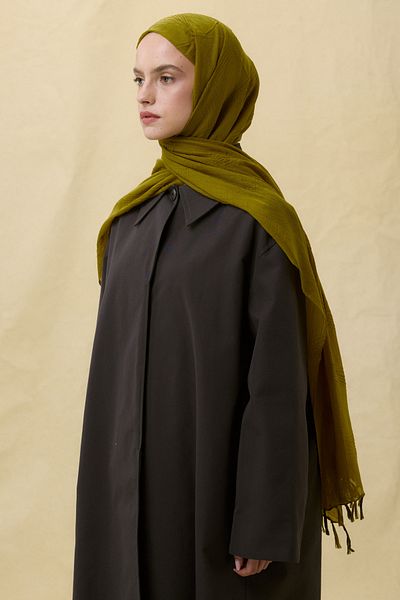 SOFT AKSESUAR Lilyum Tassel Cotton Shal