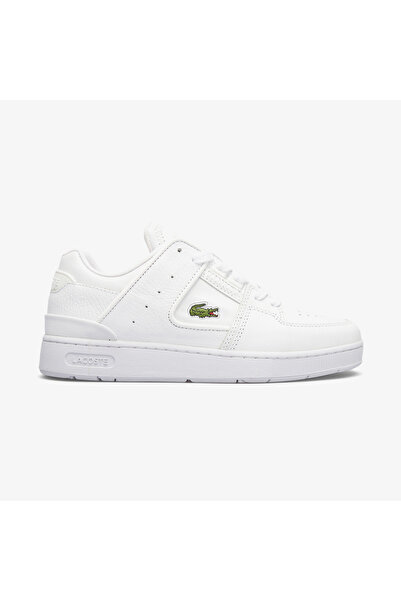Lacoste Court Cage Leather Kadın Beyaz Sneaker