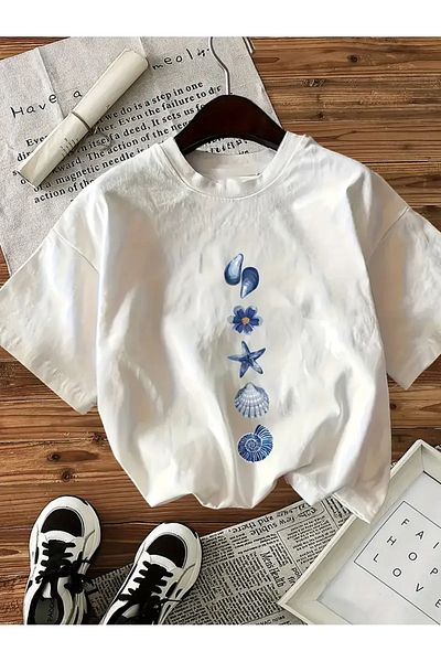 sole stories Premium Oversize Cut Short Sleeve Printed T-Shirt