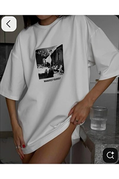 sole stories Premium Oversize κοντομάνικο μπλουζάκι με στάμπα