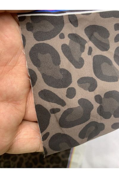 Yiğit Kumaş Parachute Fabric Leopard Pattern, Piece 100X150 cm