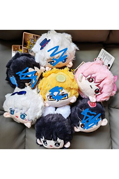 oyuncakçı savaş & europe shop 10 cm Jujutsu Kaisen charm peluş oyuncaklar Anime bebekleri Itadori Yuji Fushiguro Megumi hediyelik