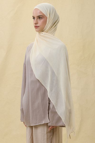 SOFT AKSESUAR Lilyum Tassel Cotton Shal