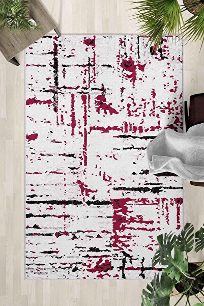 Monnhein Covor lavabil cu bază anti-alunecare – Covor modern cu imprimare dig...