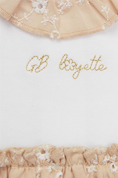 Layette Baby Girl White Overall