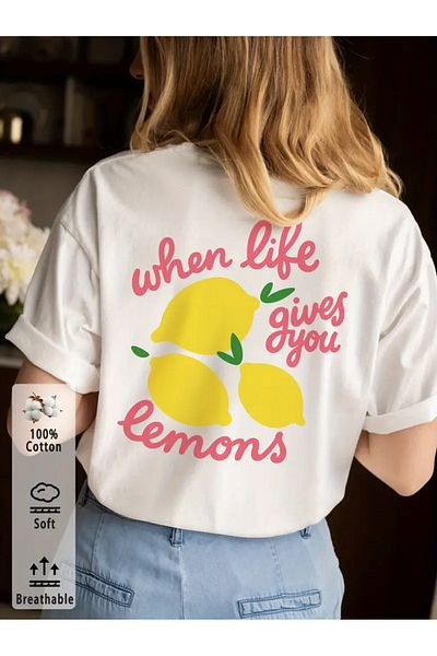 sole stories Premium Oversize Cut Short Sleeve Printed T-Shirt