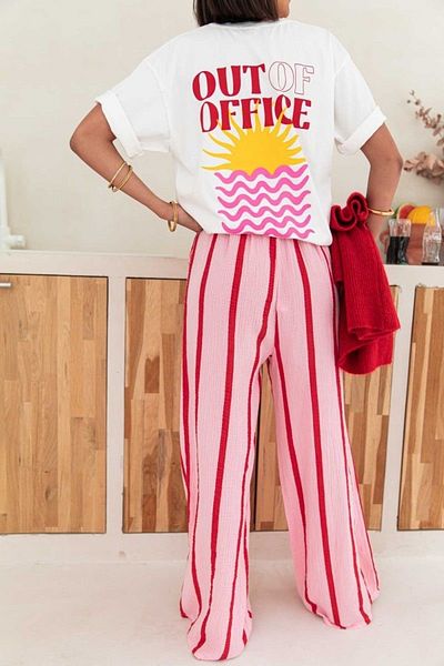 sole stories Premium Oversize Cut Short Sleeve Printed T-Shirt