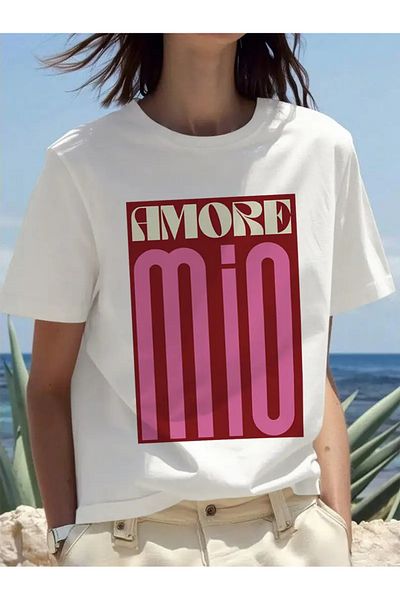 sole stories Premium Oversize Cut Short Sleeve Printed T-Shirt