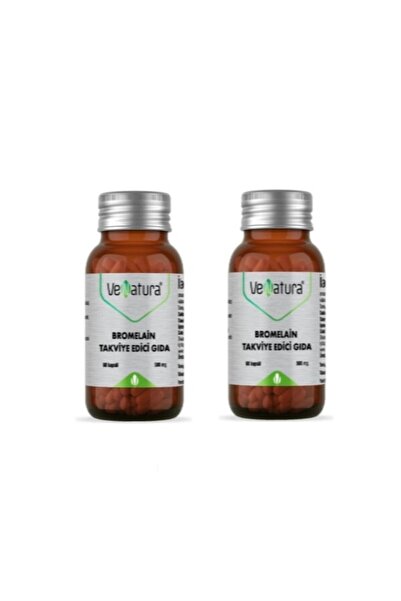 VeNatura Bromelain 60 Capsules 2 Pieces