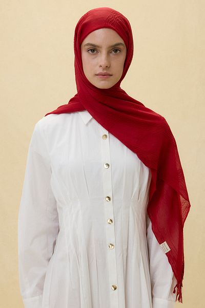 SOFT AKSESUAR Lilyum Tassel Cotton Shal