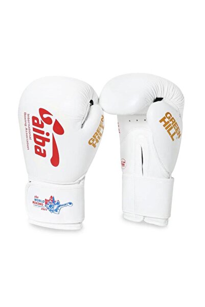 Green Hill Green Hıll Aiba Onaylı Maç Deri Boks Eldiveni 10 OZ Kırmızı