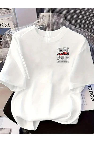 sole stories Premium Oversize Cut Short Sleeve Printed T-Shirt