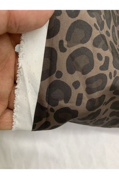 Yiğit Kumaş Parachute Fabric Leopard Pattern, Piece 55X125 cm