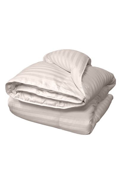 Five Store Pilota matlasata cu microfibra, invelis din damasc pentru iarna, 400 g/mp, bej, 210x230 cm