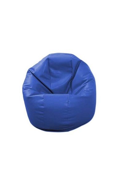 Pufrelax Fotoliu Relaxo, Material Piele ecologica - Albastru