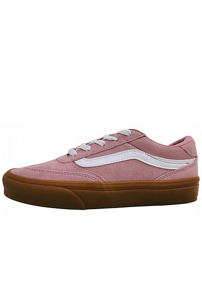 Vans Women's Pink Brooklyn Ls Sneaker Shoes Vn000D7Uen71