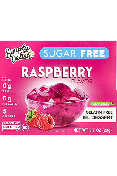 Perfect Keto Ketojenik, Ahududu jöle 0 şeker Düşük Karbonhidratlı vegan Keto ...