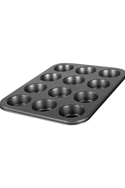 OEM Tava pentru briose, Vanora, 12 forme, inaltime, 3 cm