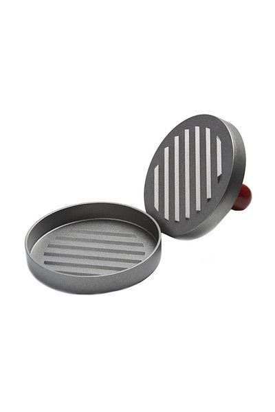 Cooking by Heinner Burger Press Cooking by Heinner, with Wooden Handle, 12 cm