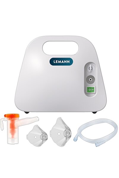 Lemann Aparat aerosoli cu compresor Lemann®, nebulizator 0.2 ml/min, particule fine, kit complet, silențios