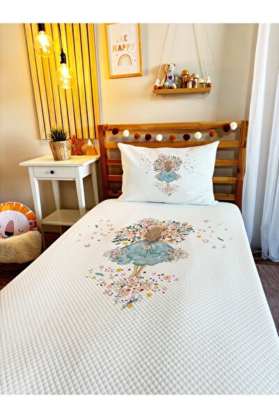 milroma طقم بيكيه مفرد مطبوع للأطفال والرضع مقاس 160x220 سم