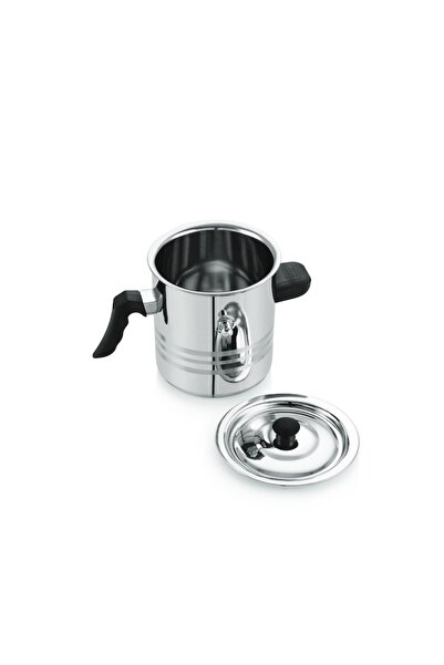 OEM Oală pentru lapte 2,5 litri cu capac, pereți dubli și fluier - GRUNBERG - GR1517